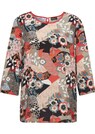 Ausdrucksstarke Bluse mit Blumendruck thumbnail 2
