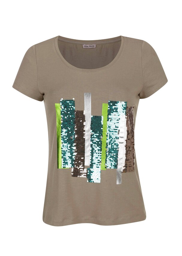 Shirt mit Druck im Vorderteil 4