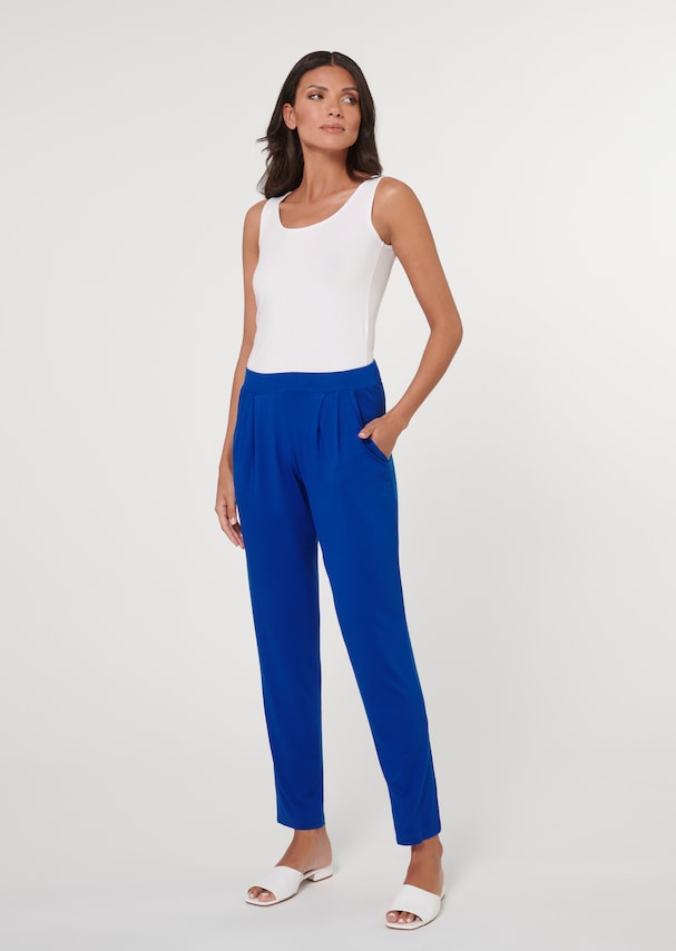 Tapered wellness trousers 1