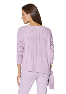 Kaschmir-Pullover mit feinen Ajour-Partien thumbnail 3