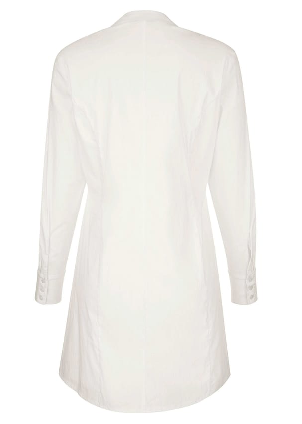 Longbluse mit Zierfalten 6