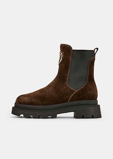 Chelsea boots met metalen logo thumbnail 4