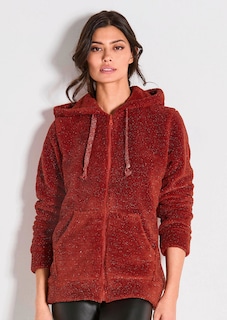 Kuschelige Flausch-Freizeitjacke thumbnail 5