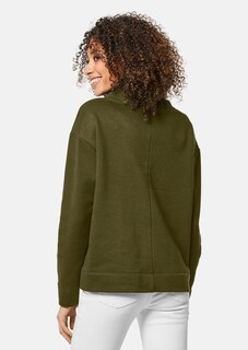 Sweatshirt mit Stehkragen thumbnail 3