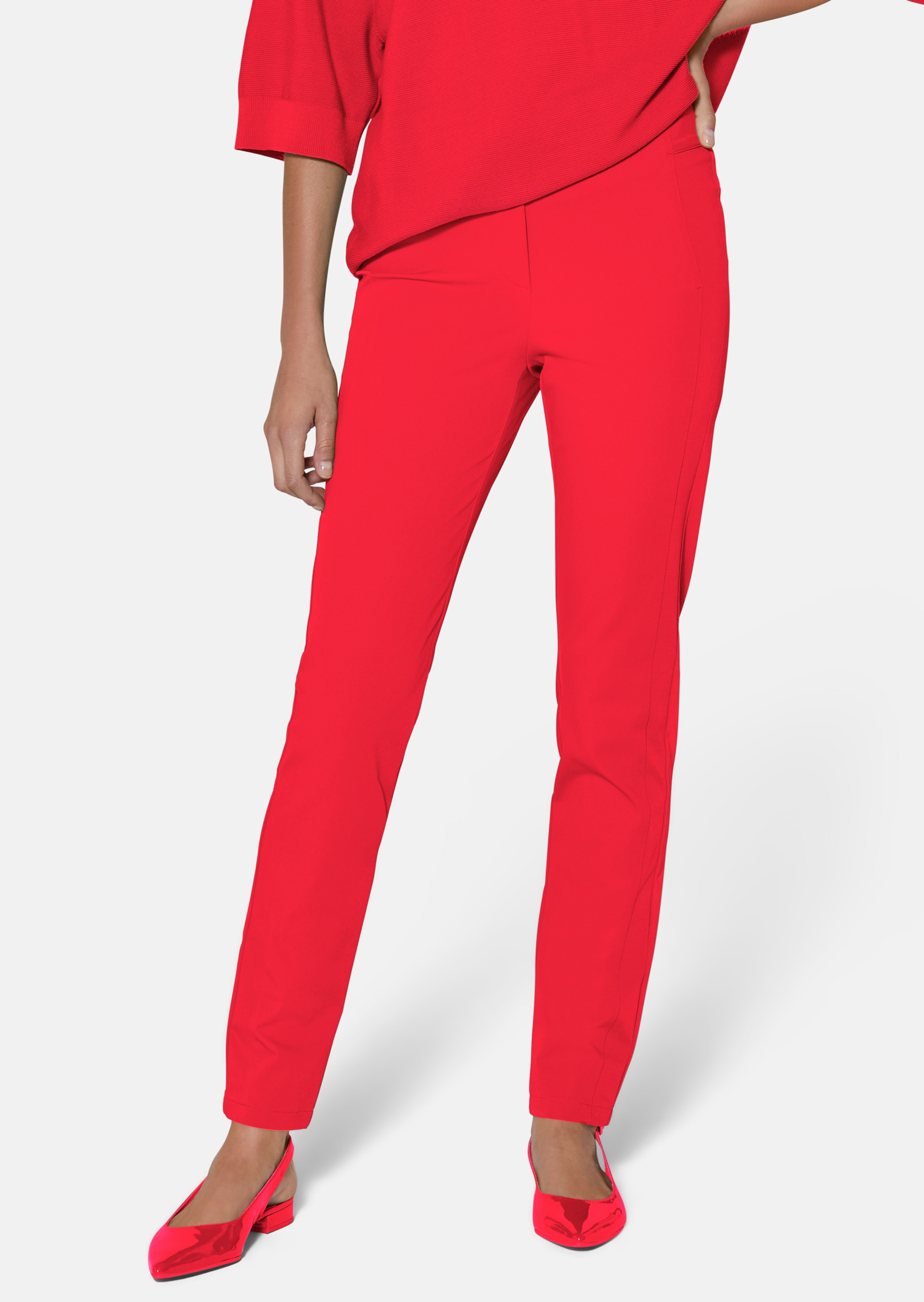 Narrow stretch trousers