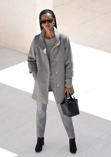 Mantel in Fischgrat-Struktur thumbnail 7