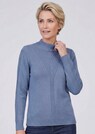 Strickpullover mit Stehkragen und Rippenmuster thumbnail 7