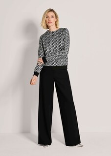 Sweatshirt mit Retro-Muster thumbnail 2