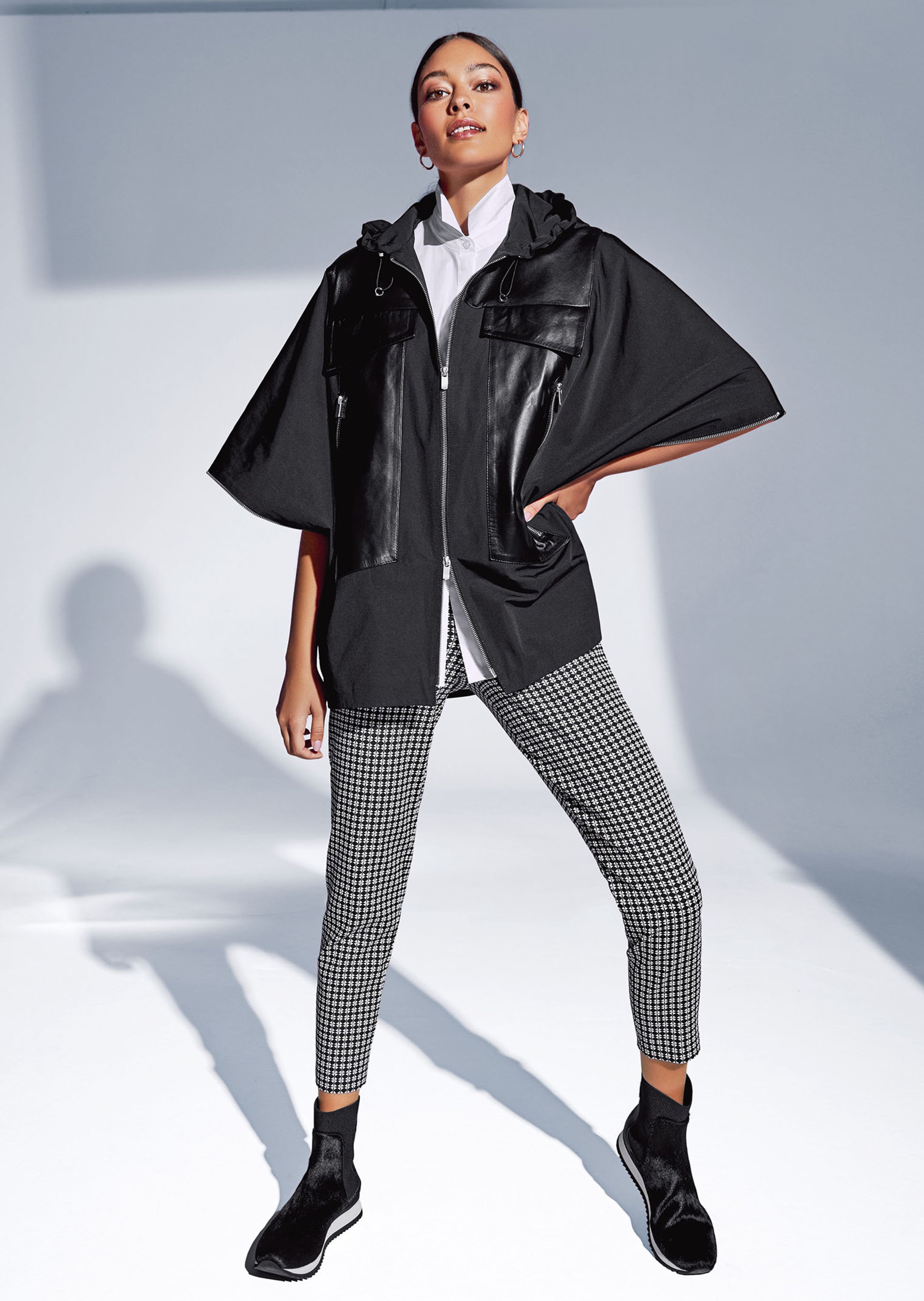Veste. Cuir nappa d'agneau