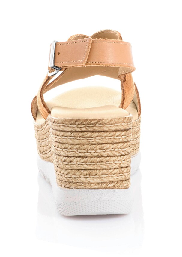Sandalette aus Rindsvelousleder 3