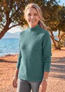 Fijn gebreide tricot pullover met opstaande kraag thumbnail 7