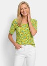 T-shirt en viscose avec un imprimé all-over frais thumbnail 4