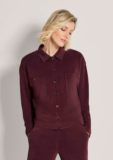 Oversized shirt with patch pockets thumbnail 1