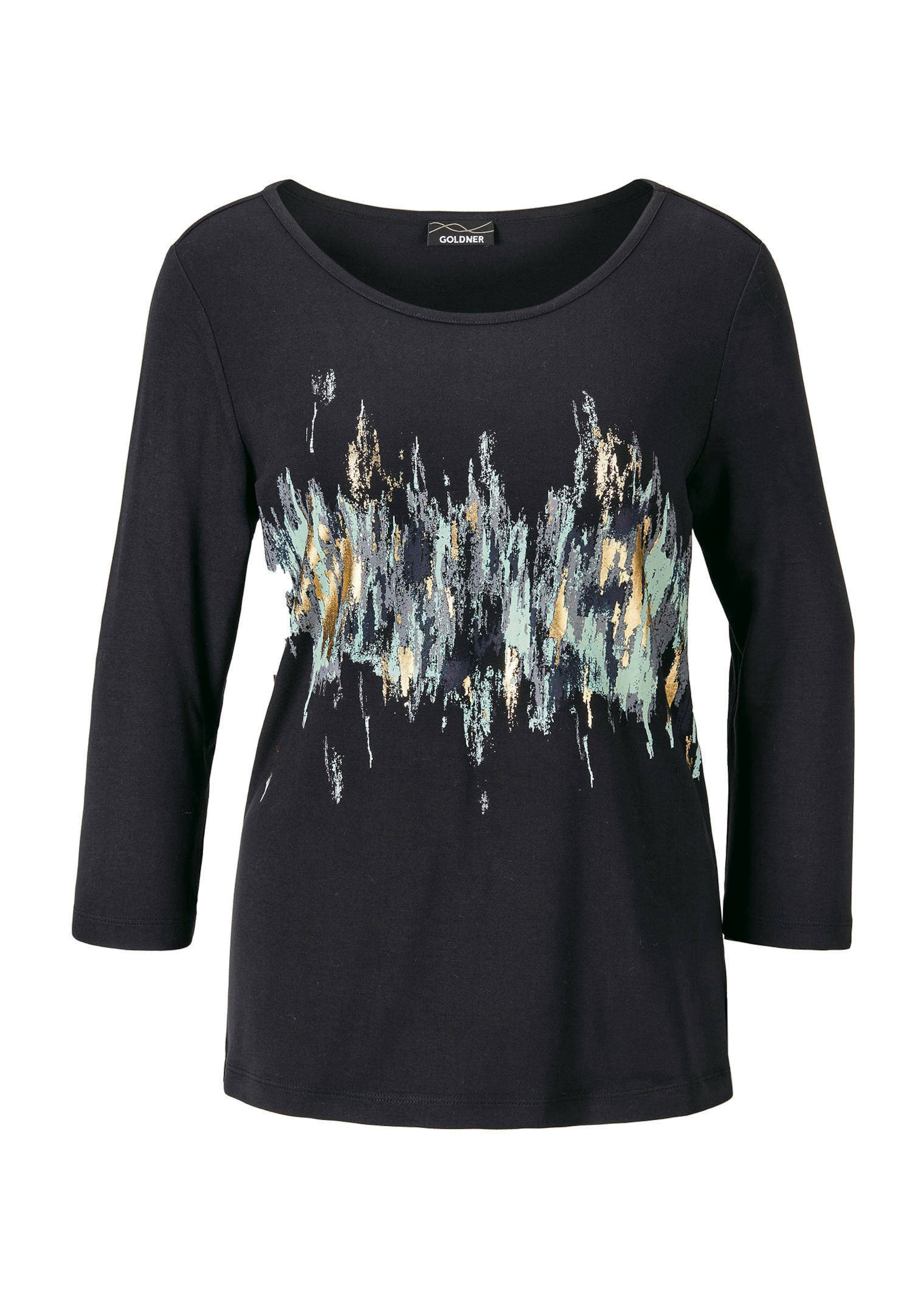 T-shirt imprimé avec effet scintillant