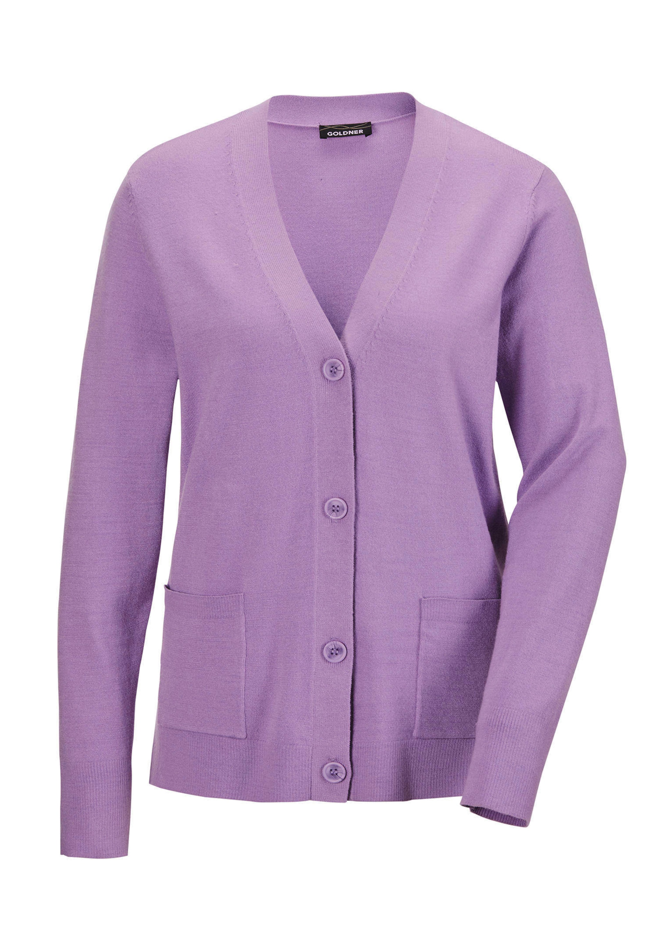 Cardigan long à poches plaquées