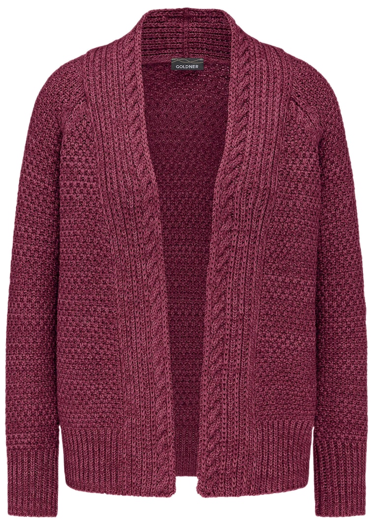 Zeitlose Strickjacke in Grobstrick