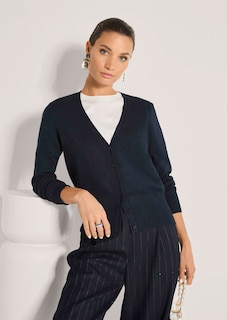 Strickjacke aus Viskose-Stretch thumbnail 4