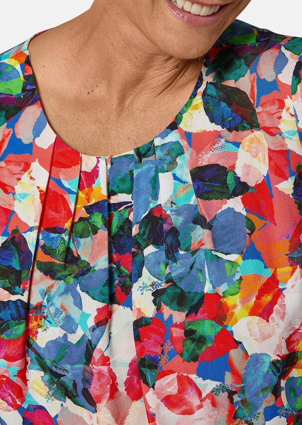 Prachtig gekleurde gedessineerde blouse 4