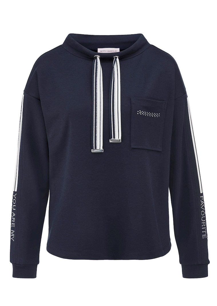 Sweat-shirt avec détails scintillants