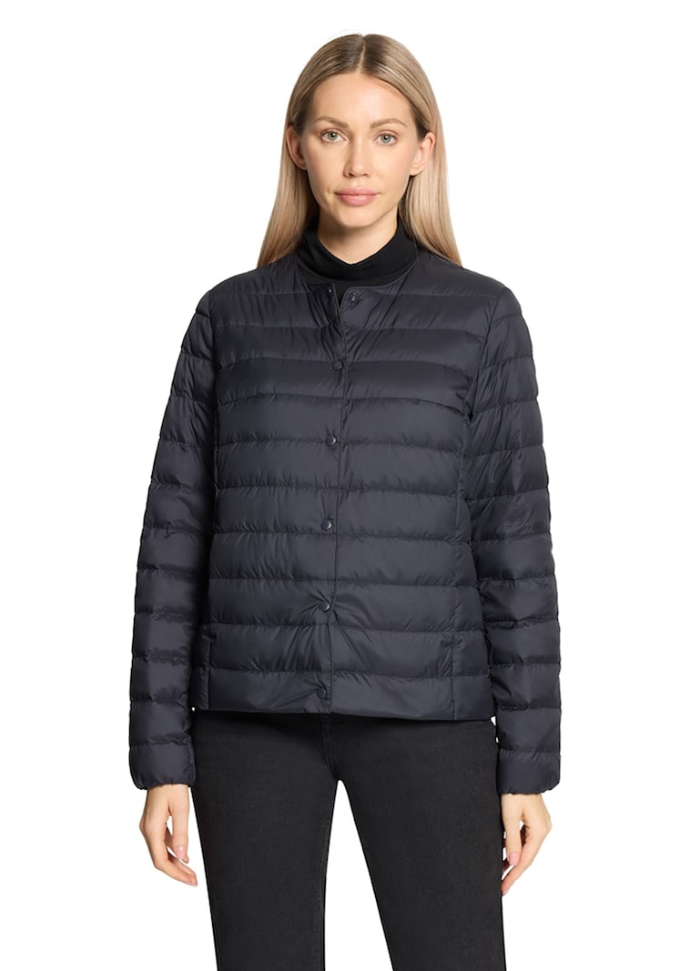 Leichte Daunenjacke mit Druckknöpfen
