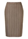 Pencil skirt with pinstripes thumbnail 1