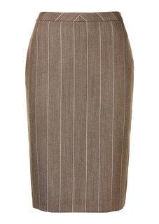 Pencil skirt with pinstripes thumbnail 1