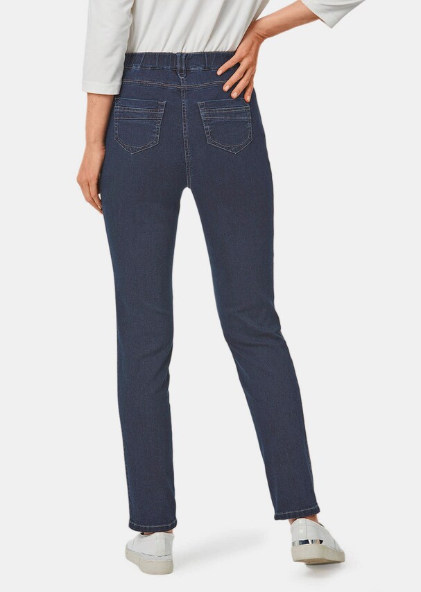 Super elastische Jeans LOUISA mit figurstreckenden Nähten 2