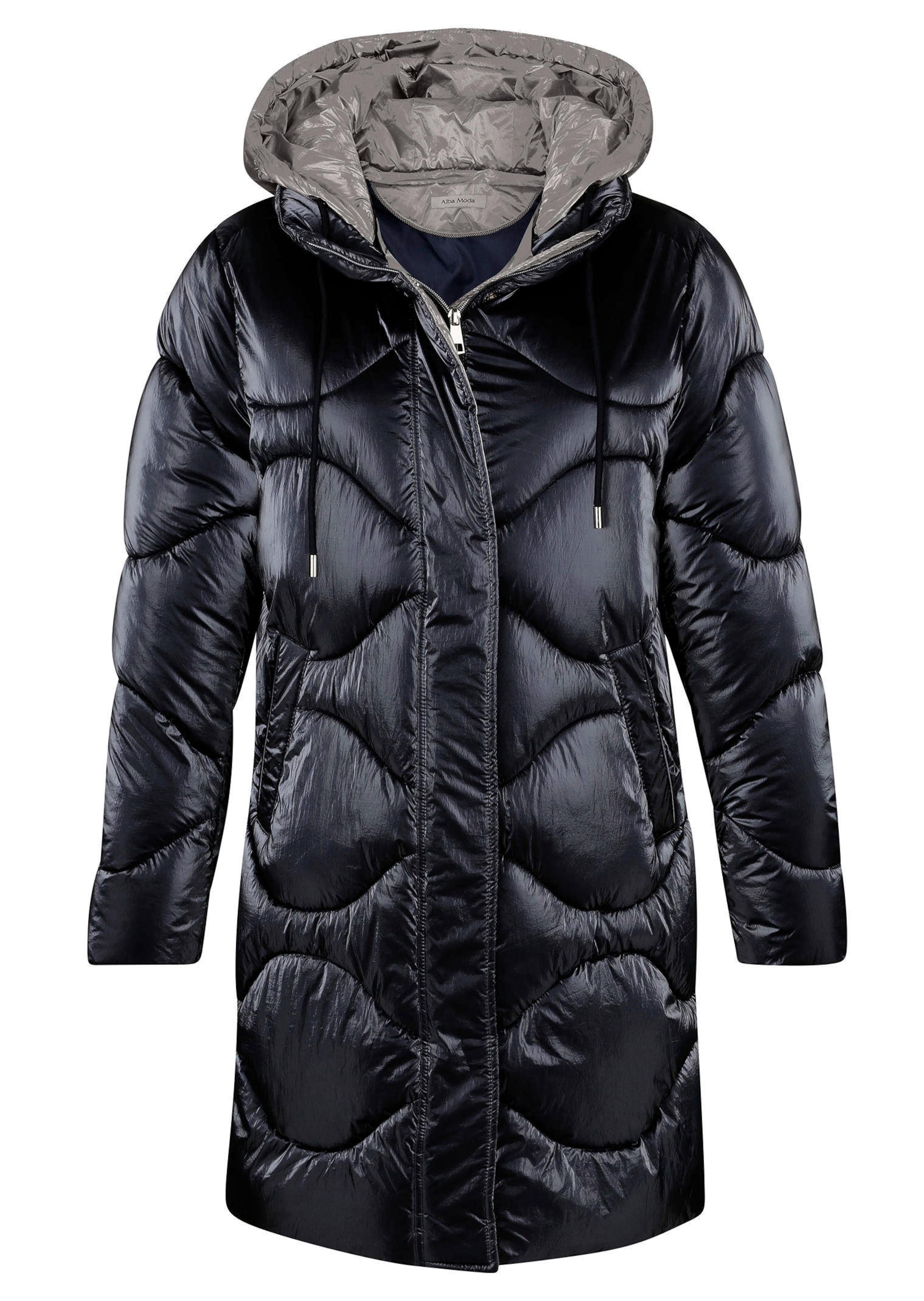 Alba Moda Steppjacke Mit Kapuze Lange Steppjacke Mit
