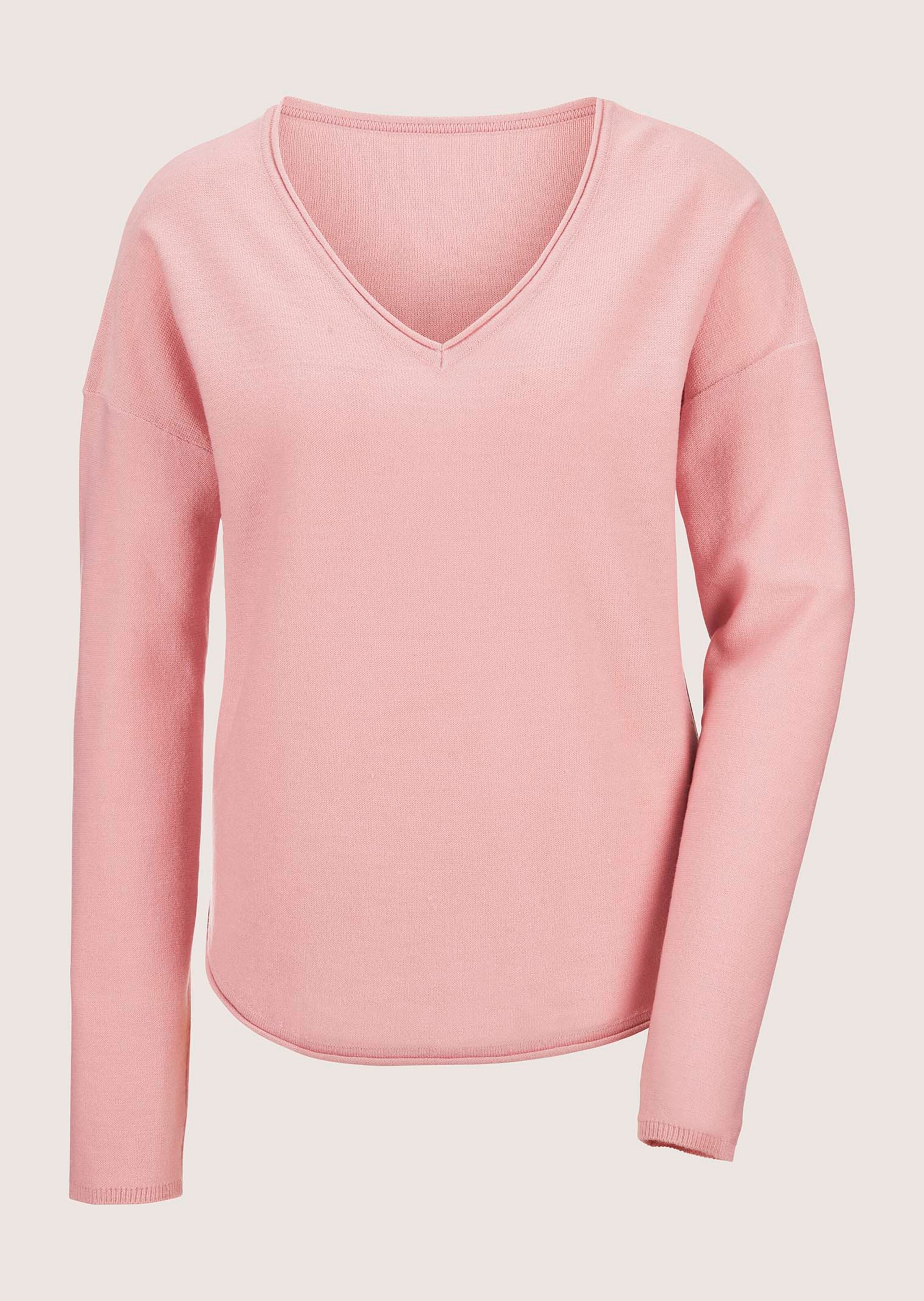 Pullover Rose Poudré Taille 38/M - Coupe Classique - Idéal Pour Un Look Doux Et Confort
