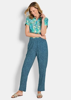 Broek SARA met millefleursprint thumbnail 2