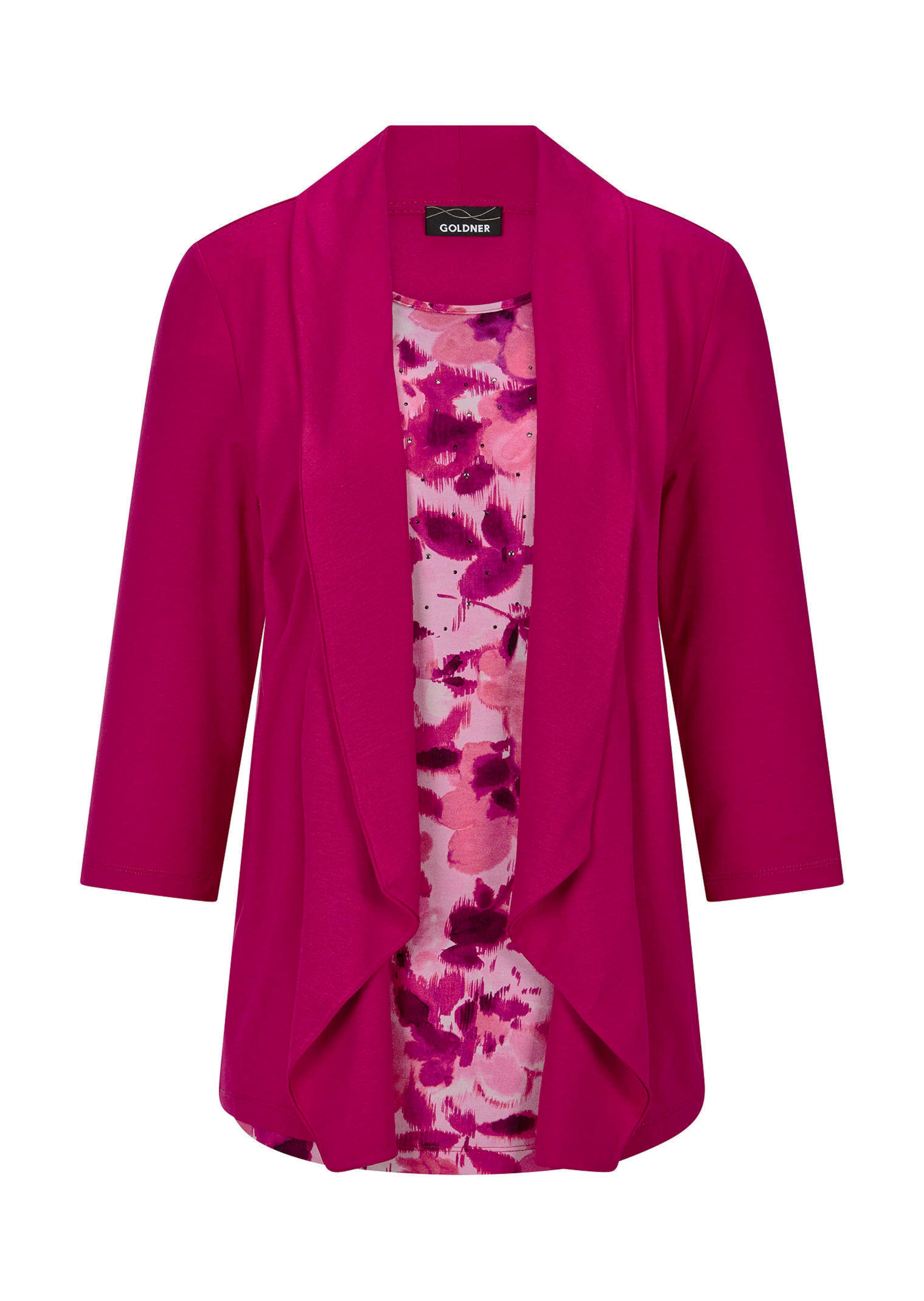 Jersey-Shirt in 2-in-1-Optik