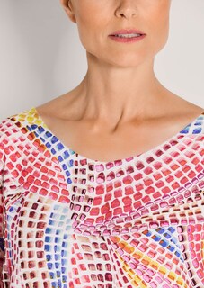 Blouse multicolore à pois thumbnail 5