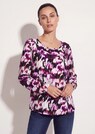 Blouse en viscose avec encolure bateau thumbnail 2