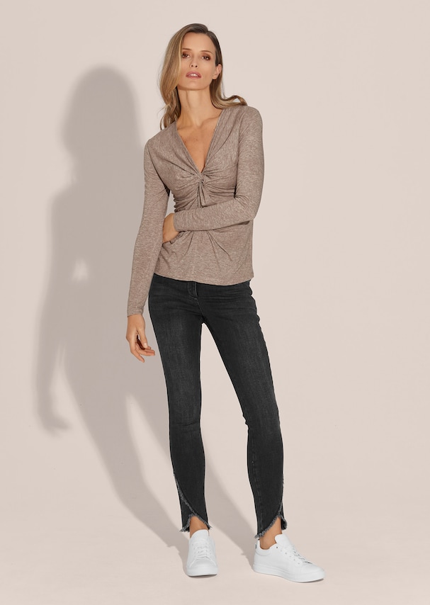 Shirt mit Knotendetail 1