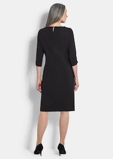 Elegantes Kleid mit gerafften Ärmeln thumbnail 3