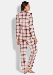 Flanell-Pyjama mit Karomuster thumbnail 2