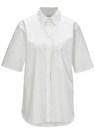 Short-sleeved cotton blouse thumbnail 1