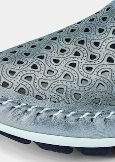 Leder-Slipper mit Wechselfußbett thumbnail 3