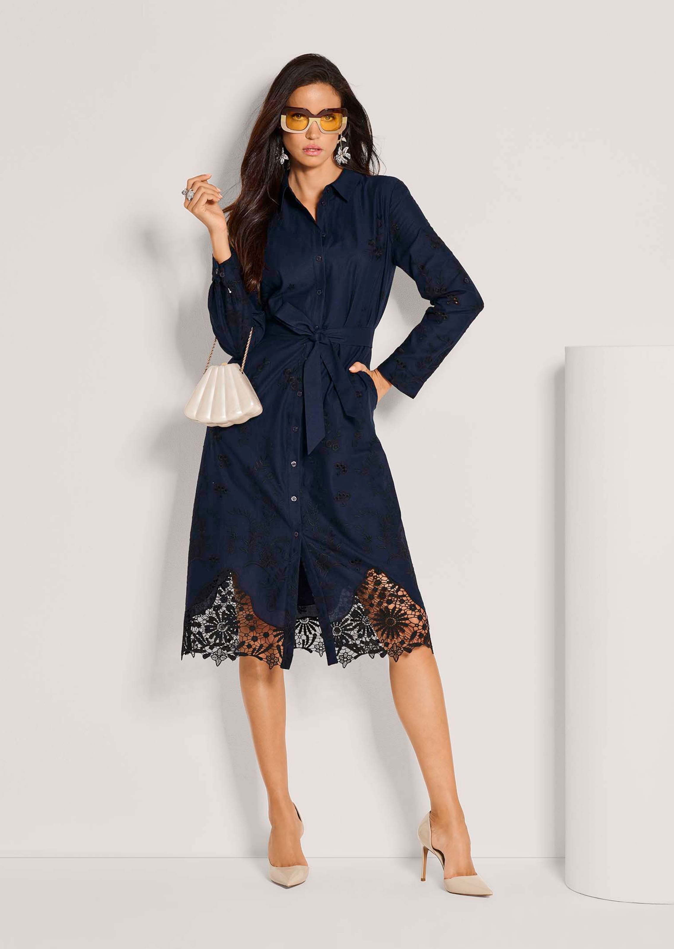 princess polly baby blue dress Women's Blue Shirt Dresses