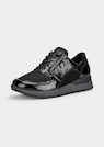 Chaussures à lacets hallux en cuir et textile thumbnail 1