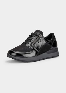 Chaussures à lacets hallux en cuir et textile thumbnail 1