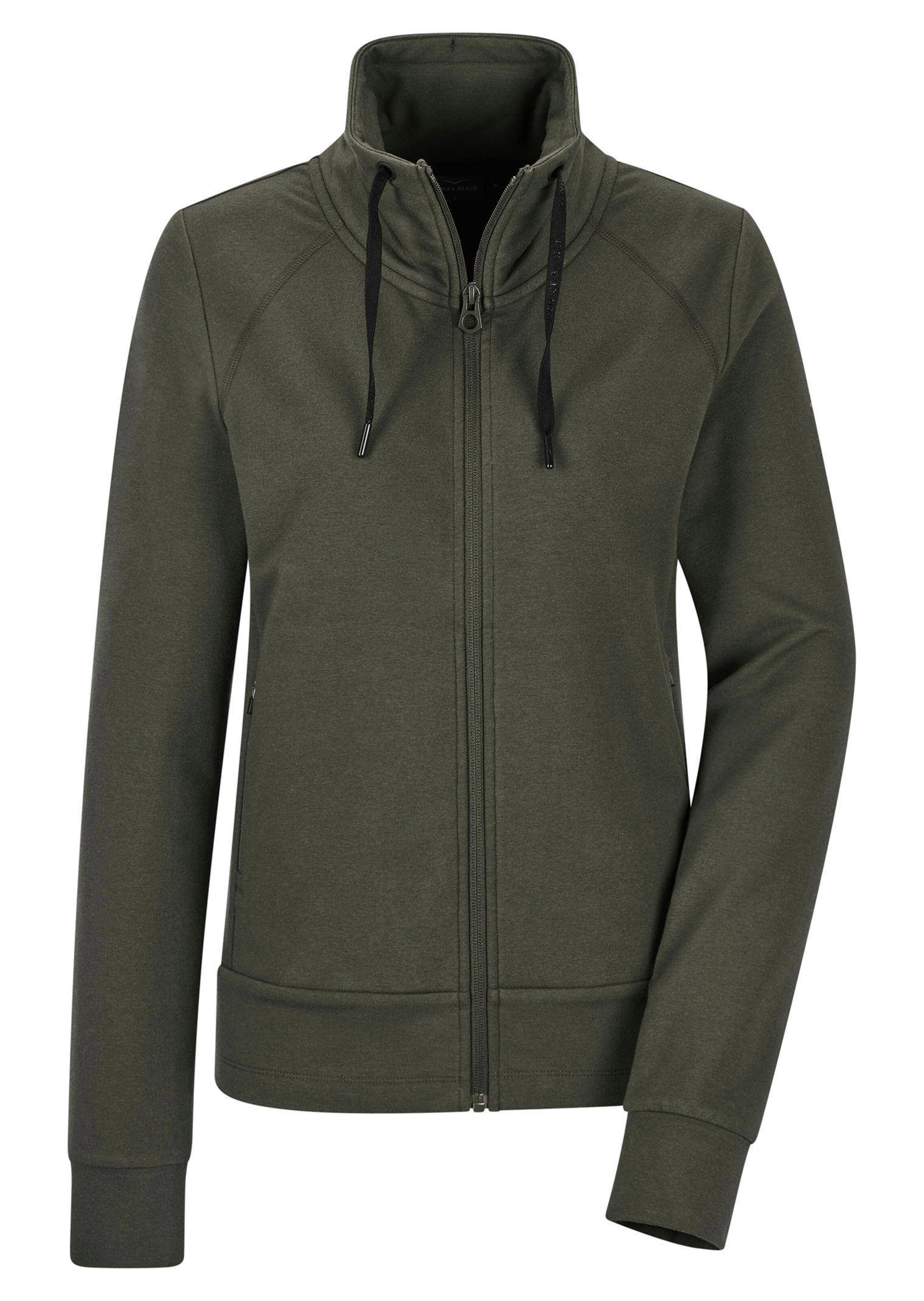 Freizeitjacke in Sweat-Qualität