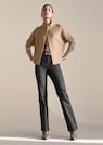 Beschichtete Slim-Jeans mit Schmucknieten thumbnail 1