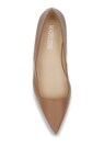 Flache Leder-Ballerinas in spitzer Form thumbnail 3