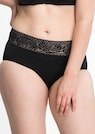 Slip montant avec une taille en dentelle thumbnail 3