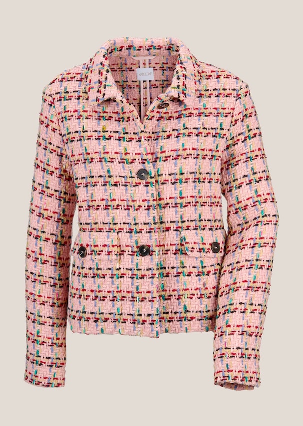 Kurzer Blazer mit Struktur 5