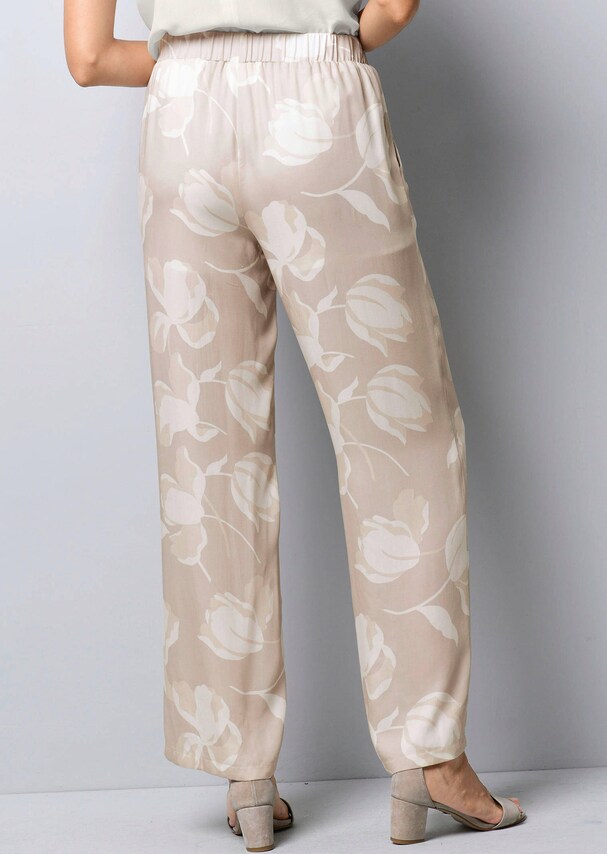 Hose mit floralem Print 2