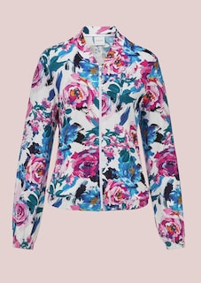 Blouson aus Viskose-Jersey thumbnail 4