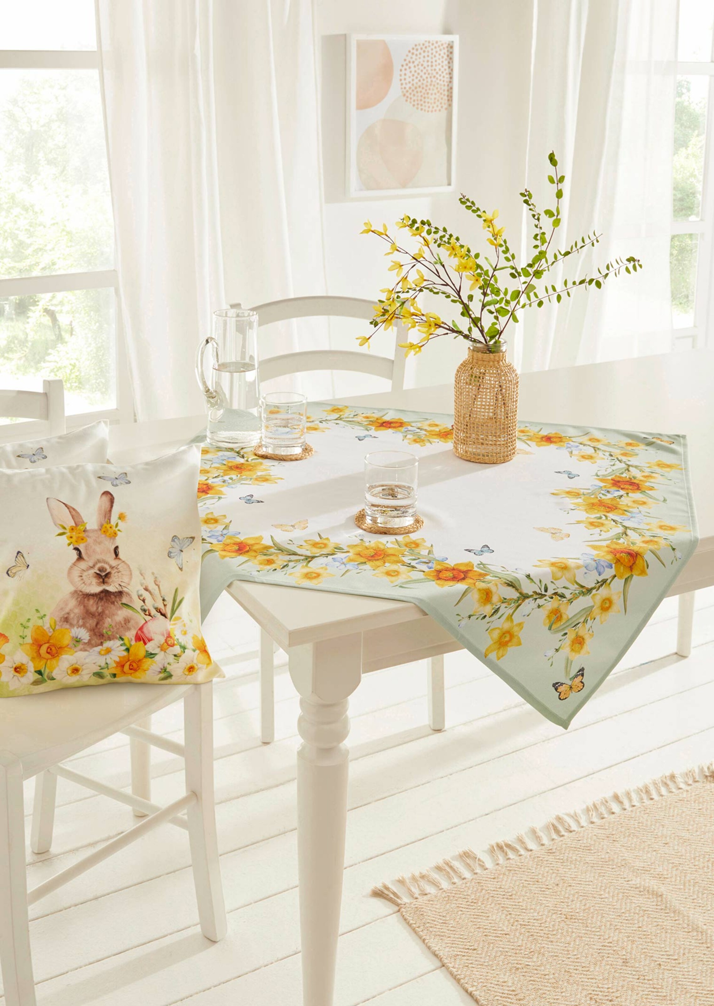 Surnappe - gelb / à fleurs - Gr. 01 de Goldner Fashion