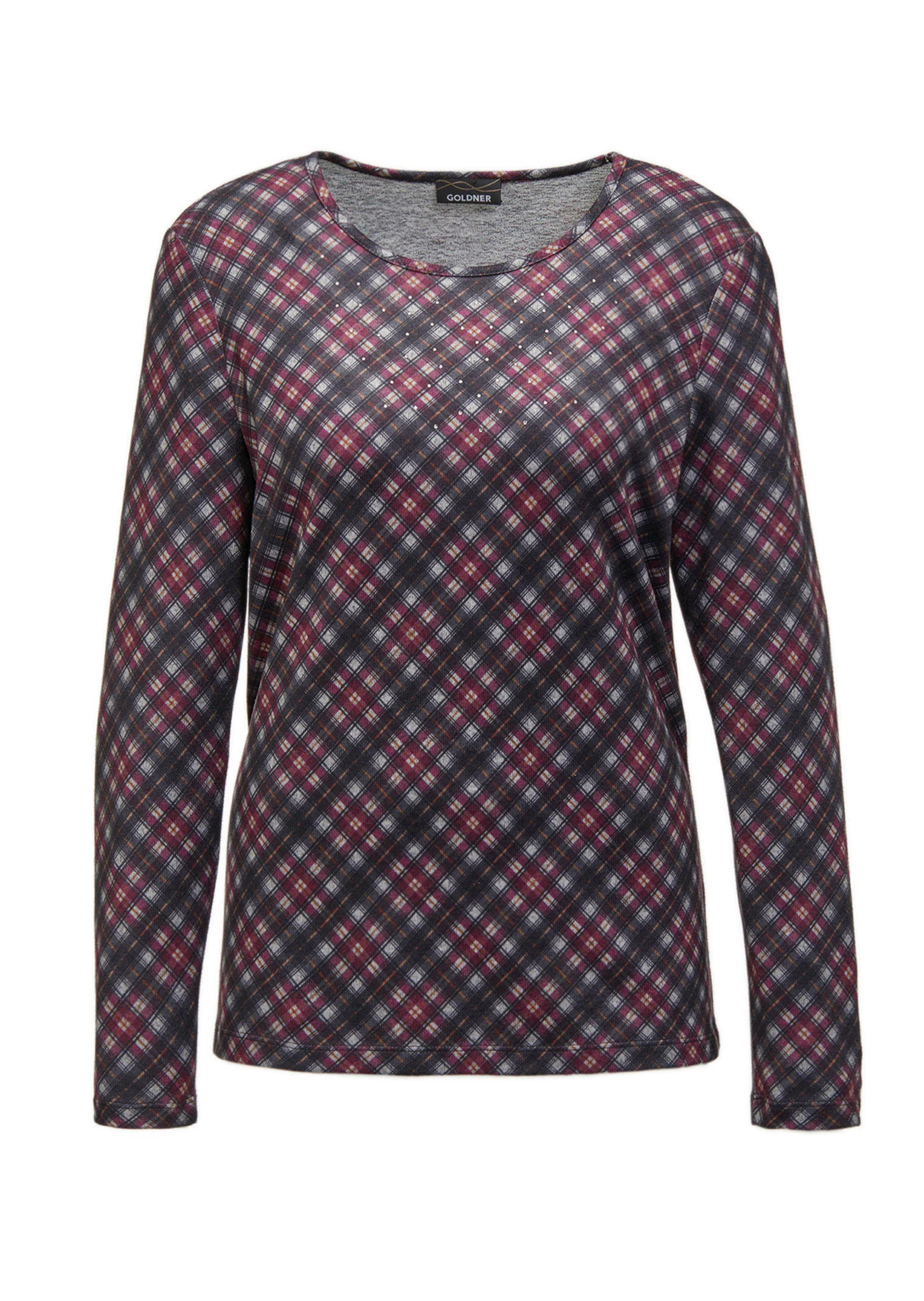 Gedessineerd shirt met glittersteentjes